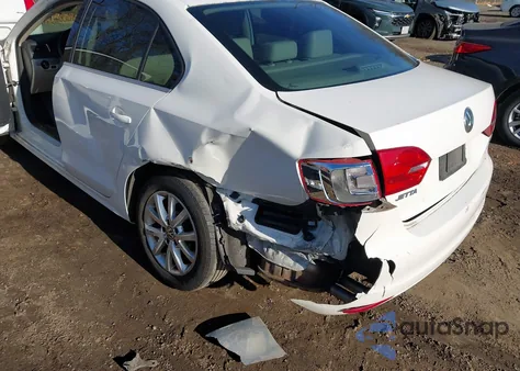 2013 Volkswagen Jetta 2.5L Se из США, поврежденный, VIN 3VWDP7AJ0DM440118